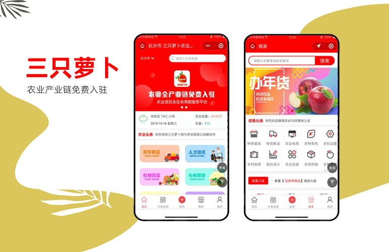 三只萝卜小程序