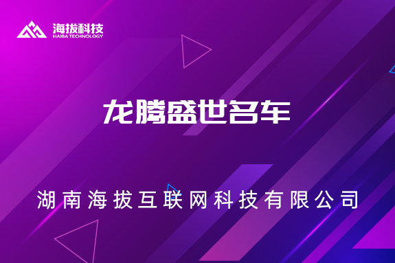 龙腾盛世名车
