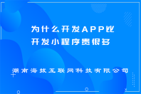 同样的需求，为什么开发APP比开发小程序贵很多?